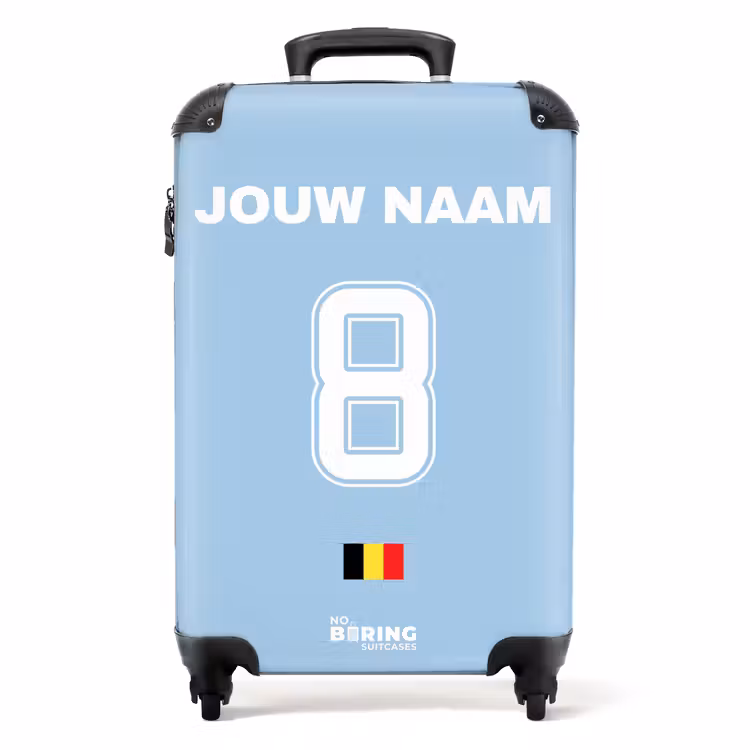 EK koffer 2024 - België uit tenue NBS - Handbagage koffer - Unisex middel -productfoto_recht