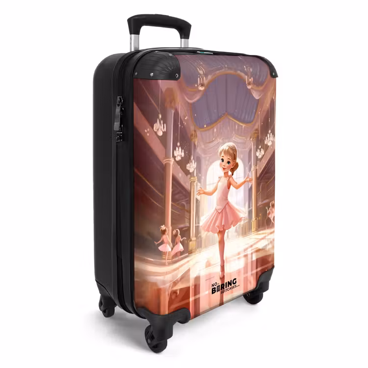 Bibi ballerina NBS - Handbagage koffer - Unisex middel -productfoto_3d