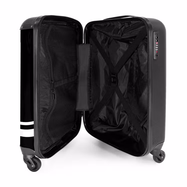 104 NBS - Handbagage koffer - Volwassenen Unisex middel -binnenkant
