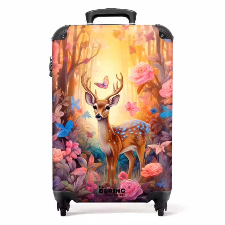 Bloesem boshert NBS - Handbagage koffer - Unisex middel -productfoto_recht