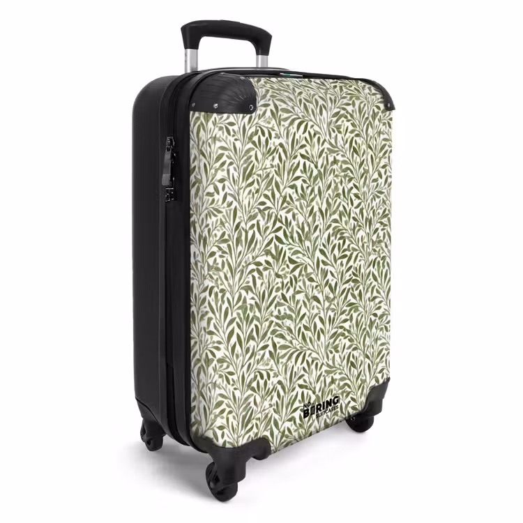 Botanisch - Takken - Groen NBS - Handbagage koffer - Volwassenen Unisex middel -productfoto_3d