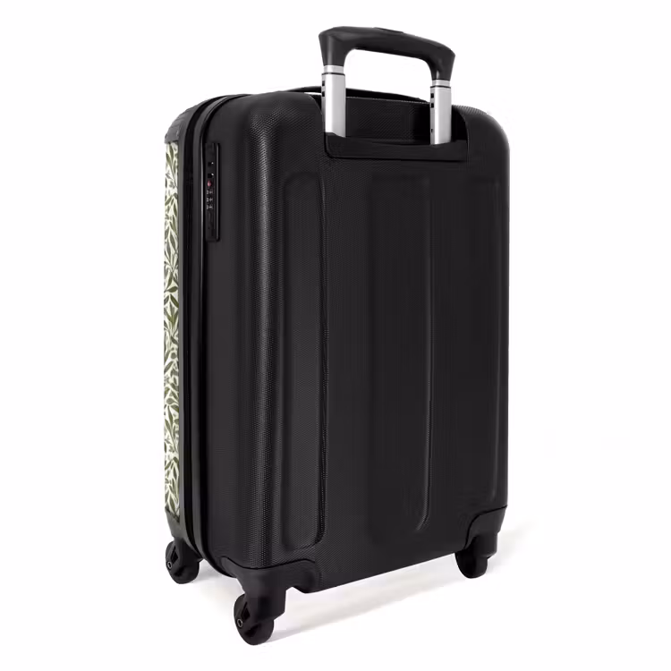 Botanisch - Takken - Groen NBS - Handbagage koffer - Volwassenen Unisex middel -achterkant