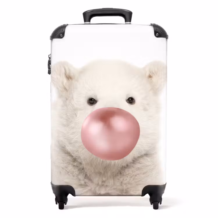 Bubblegum beer NBS - Handbagage koffer - Unisex middel -productfoto_recht