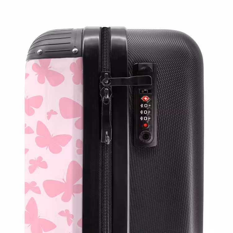 Vlinderdroom NBS - Handbagage koffer - Unisex middel -slot