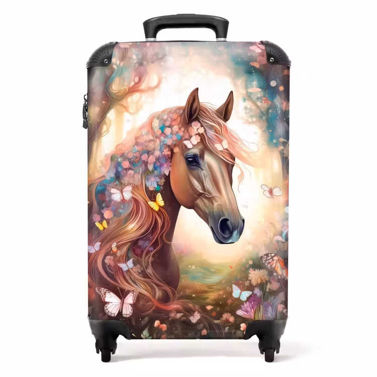 Vlindermerrie NBS - Handbagage koffer - Unisex middel -productfoto_recht