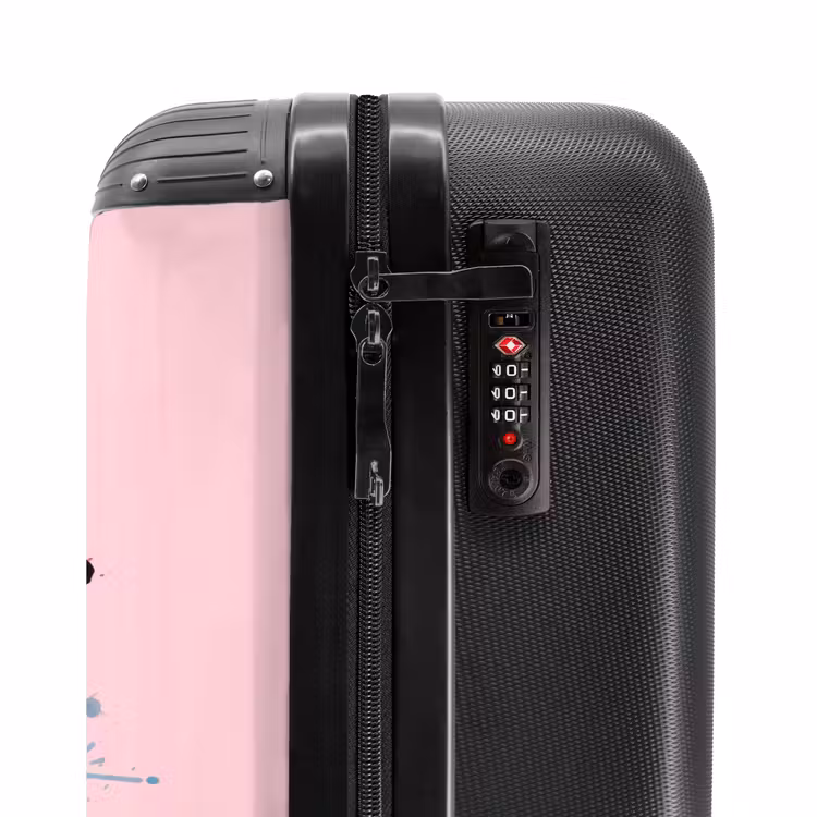 Vlinderverf NBS - Handbagage koffer - Unisex middel -slot
