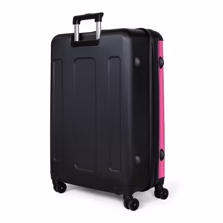Kers - Roze - Fruit NBS - Handbagage koffer - Volwassenen Unisex middel -slot