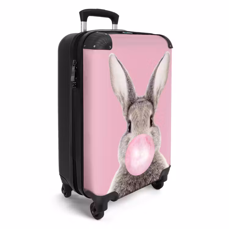 Kauwend knaagje NBS - Handbagage koffer - Unisex middel -productfoto_3d