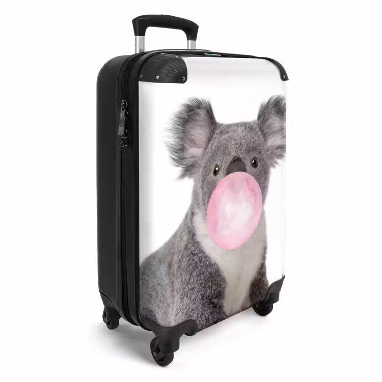 Kauwgom koala NBS - Handbagage koffer - Unisex middel -productfoto_3d