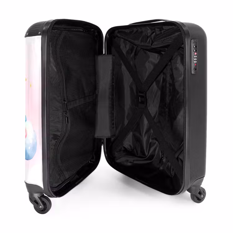 Wolkjeswandelaar NBS - Handbagage koffer - Unisex middel -binnenkant