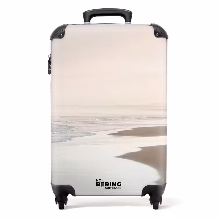 Kustlijn - Strand - Oceaan NBS - Handbagage koffer - Volwassenen Unisex middel -productfoto_recht