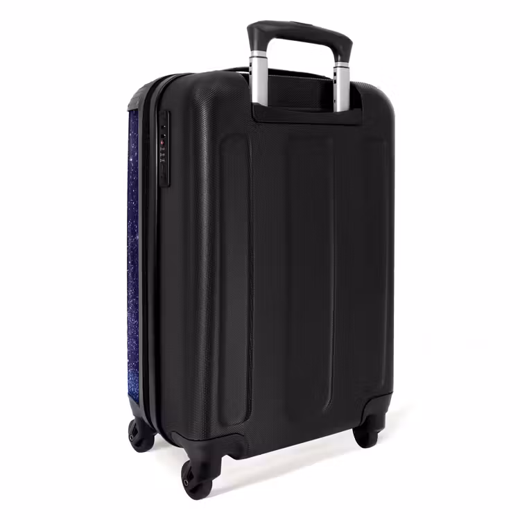 Kosmische kleurexplosie NBS - Handbagage koffer - Unisex middel -achterkant