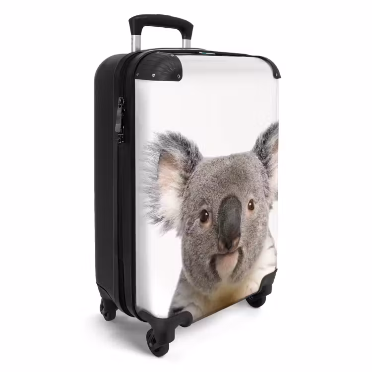 Schattige Koala Beer NBS - Handbagage koffer - Unisex middel -productfoto_3d