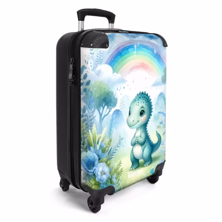 Daantje Dino NBS - Handbagage koffer - Unisex middel -productfoto_3d