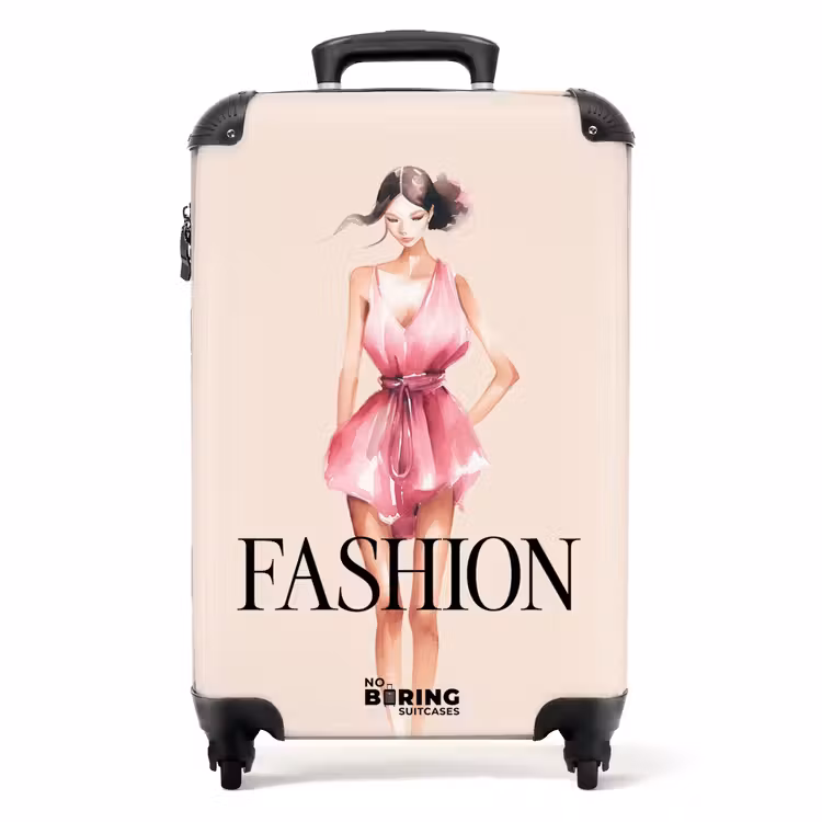 20 NBS - Handbagage koffer - Unisex middel -productfoto_recht