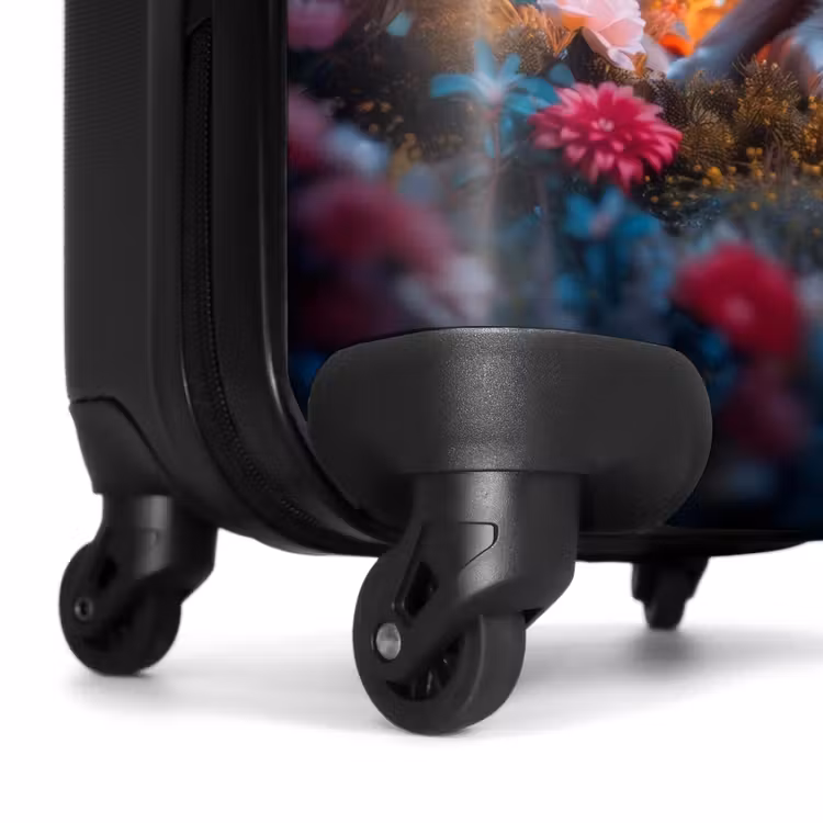 Eduard edelhert NBS - Handbagage koffer - Unisex middel -wiel