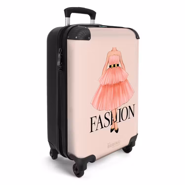 16 NBS - Handbagage koffer - Unisex middel -productfoto_3d