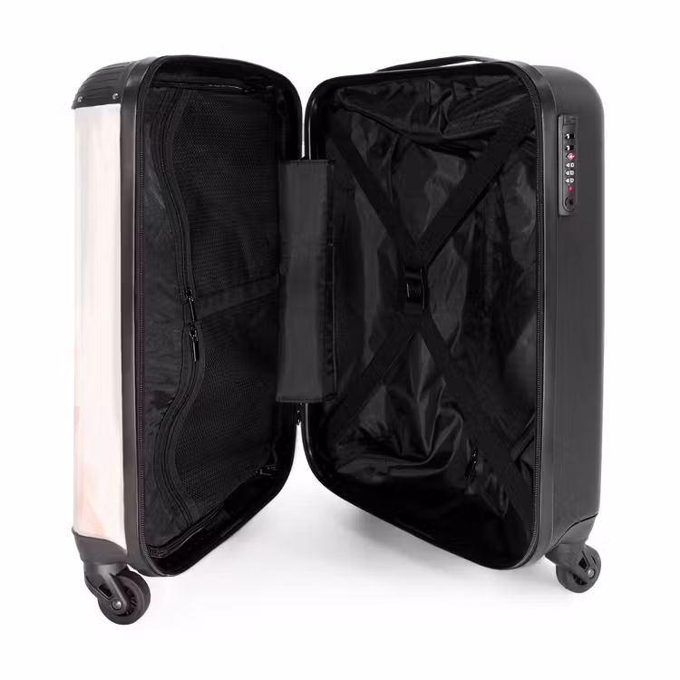 3 NBS - Handbagage koffer - Unisex middel -binnenkant