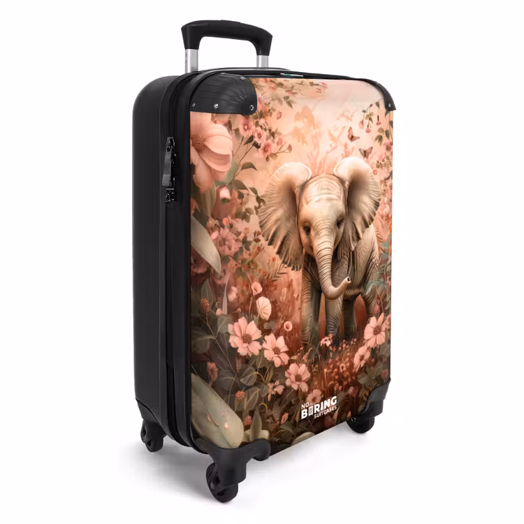 Flora flapoor NBS - Handbagage koffer - Unisex middel -productfoto_3d