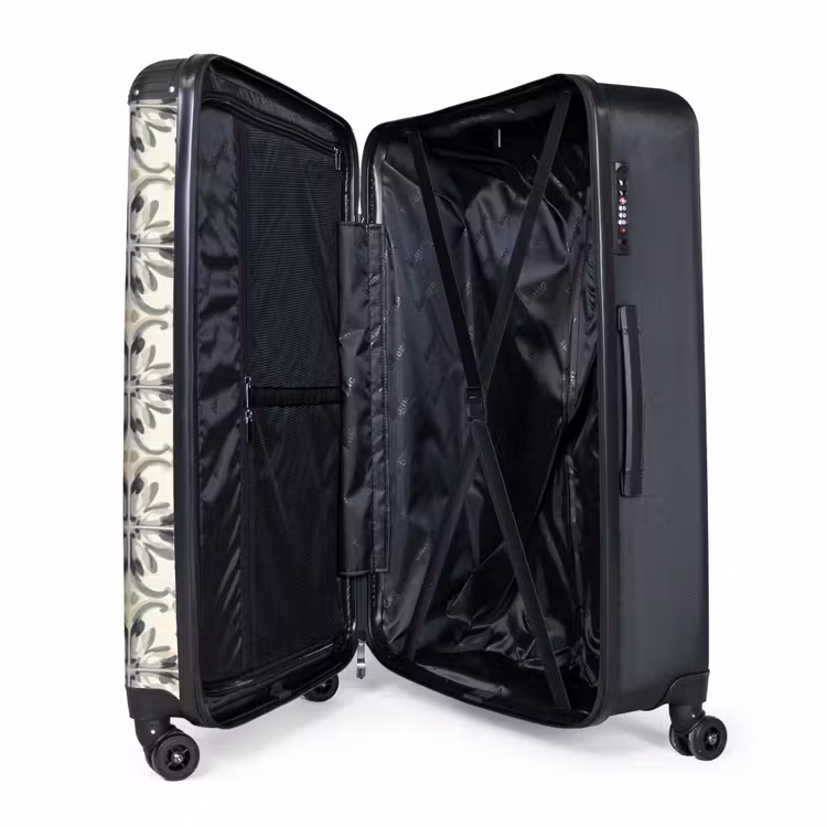 Floraal - Patroon - Kleurrijk NBS - Handbagage koffer - Volwassenen Unisex middel -wiel