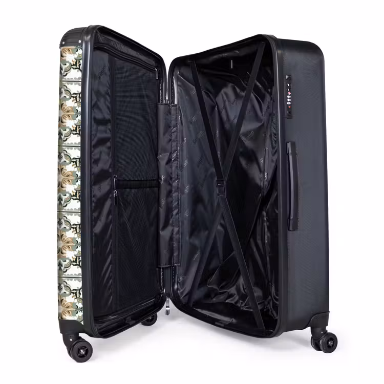 Floraal - Verweerd - Keurrijk NBS - Handbagage koffer - Volwassenen Unisex middel -wiel
