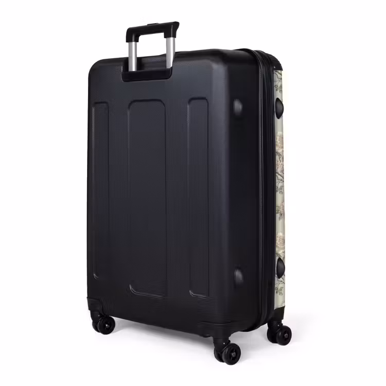 Bloem - Vogel - Kleurrijk NBS - Handbagage koffer - Volwassenen Unisex middel -slot