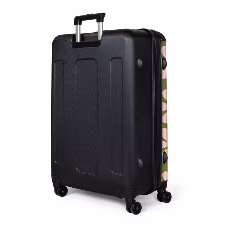 Bloem - Modern - Groen NBS - Handbagage koffer - Volwassenen Unisex middel -slot