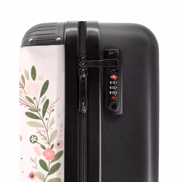 Fladderende flapuiltjes NBS - Handbagage koffer - Unisex middel -slot