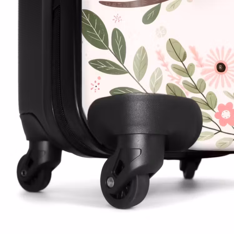 Fladderende flapuiltjes NBS - Handbagage koffer - Unisex middel -wiel