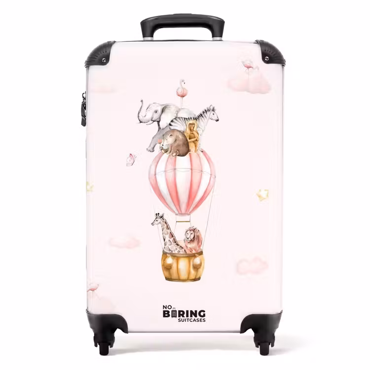 Vliegend circus NBS - Handbagage koffer - Unisex middel -productfoto_recht
