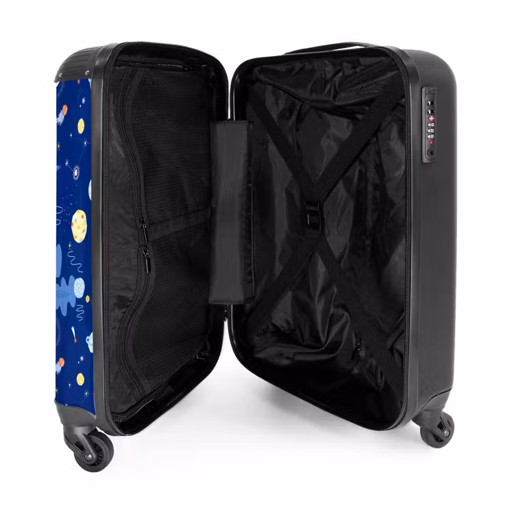 Melkwegmagie NBS - Handbagage koffer - Unisex middel -binnenkant