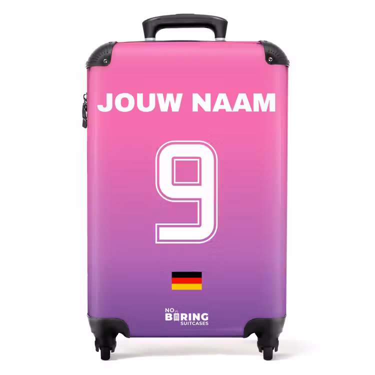 EK koffer 2024 - Duitsland uit tenue NBS - Handbagage koffer - Unisex middel -productfoto_recht