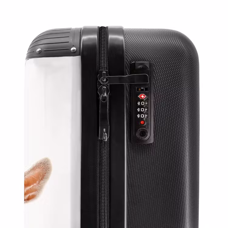 Geit die z'n Tong Uitsteekt NBS - Handbagage koffer - Unisex middel -slot