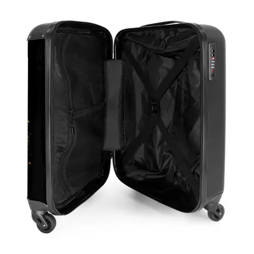 Golfkar met graffiti NBS - Handbagage koffer - Unisex middel -binnenkant