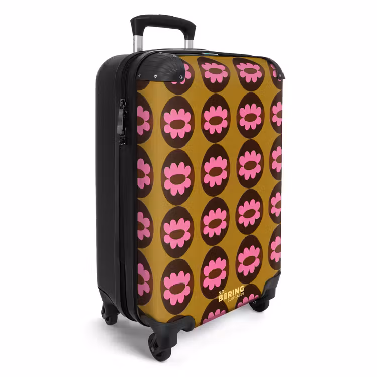 Grafisch - Patroon - Kleurrijk NBS - Handbagage koffer - Volwassenen Unisex middel -productfoto_3d