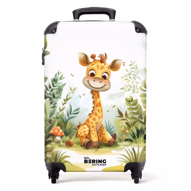 Guusje giraf NBS - Handbagage koffer - Unisex middel -productfoto_recht