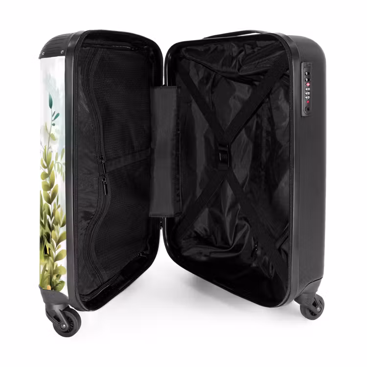 Guusje giraf NBS - Handbagage koffer - Unisex middel -binnenkant