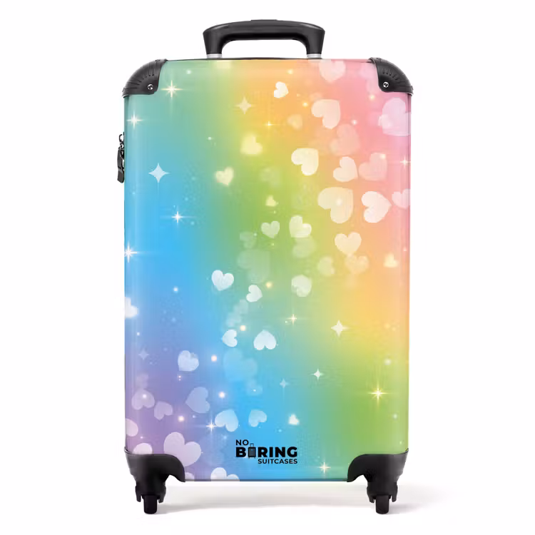 Hartjes hemel NBS - Handbagage koffer - Unisex middel -productfoto_recht