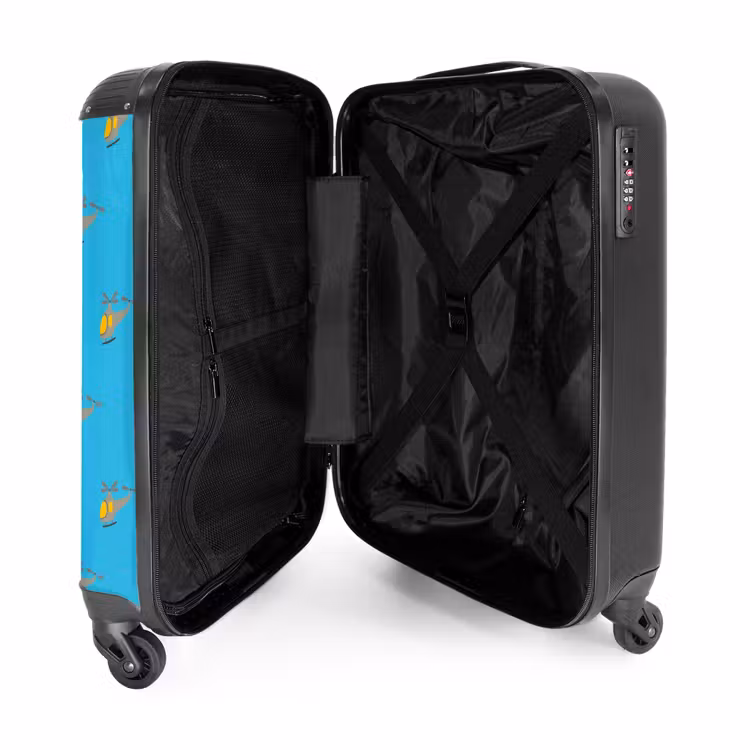 Helikopter heibel NBS - Handbagage koffer - Unisex middel -binnenkant
