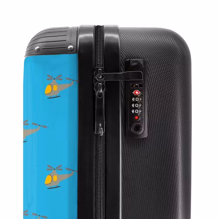 Helikopter heibel NBS - Handbagage koffer - Unisex middel -slot