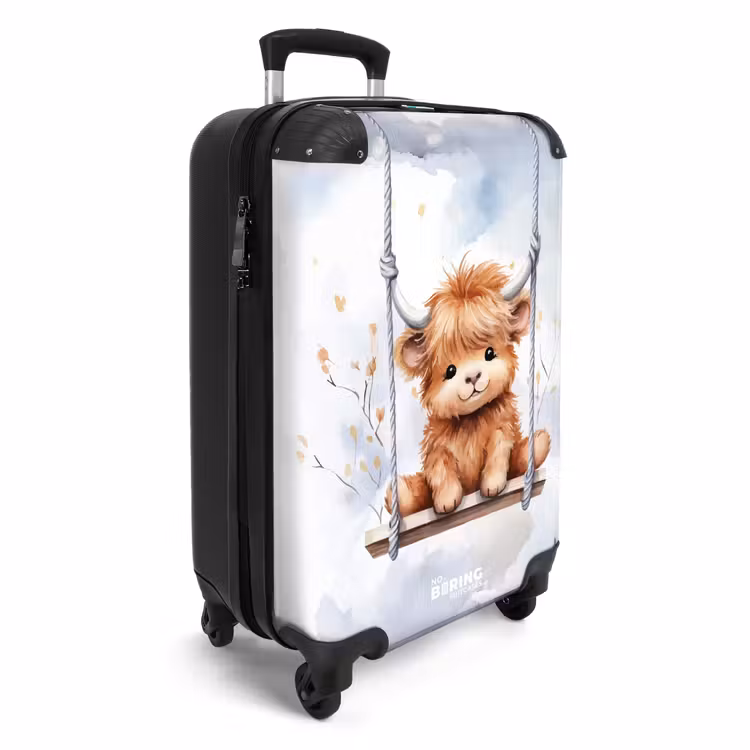Hennie hooglander NBS - Handbagage koffer - Unisex middel -productfoto_3d