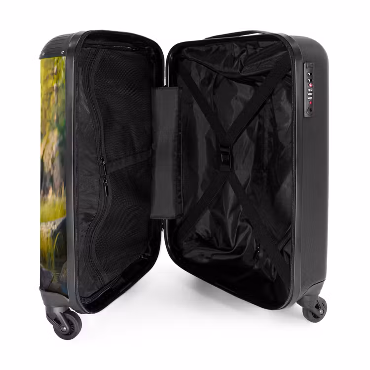 Hessel herder NBS - Handbagage koffer - Unisex middel -binnenkant