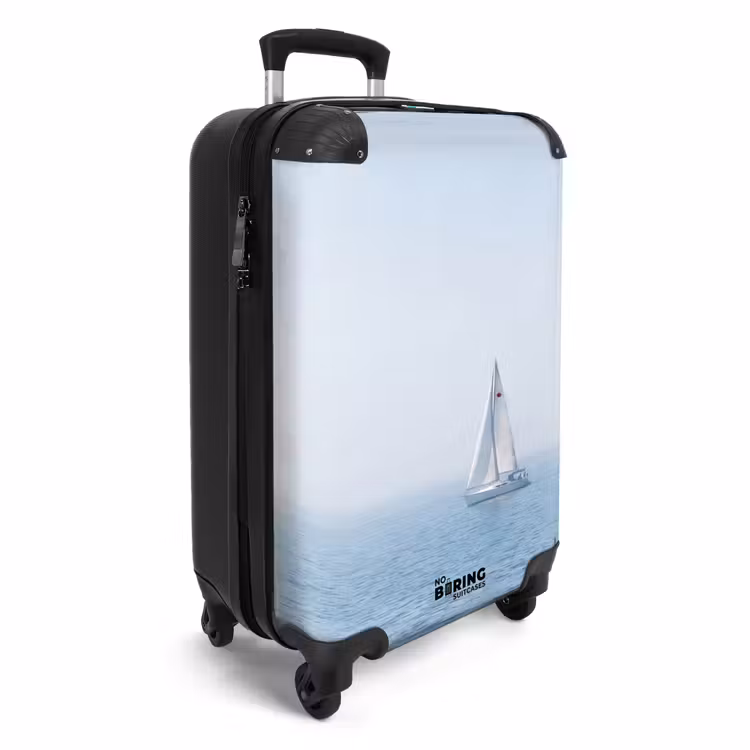 Horizon - Zeilboot - Zee NBS - Handbagage koffer - Volwassenen Unisex middel -productfoto_3d