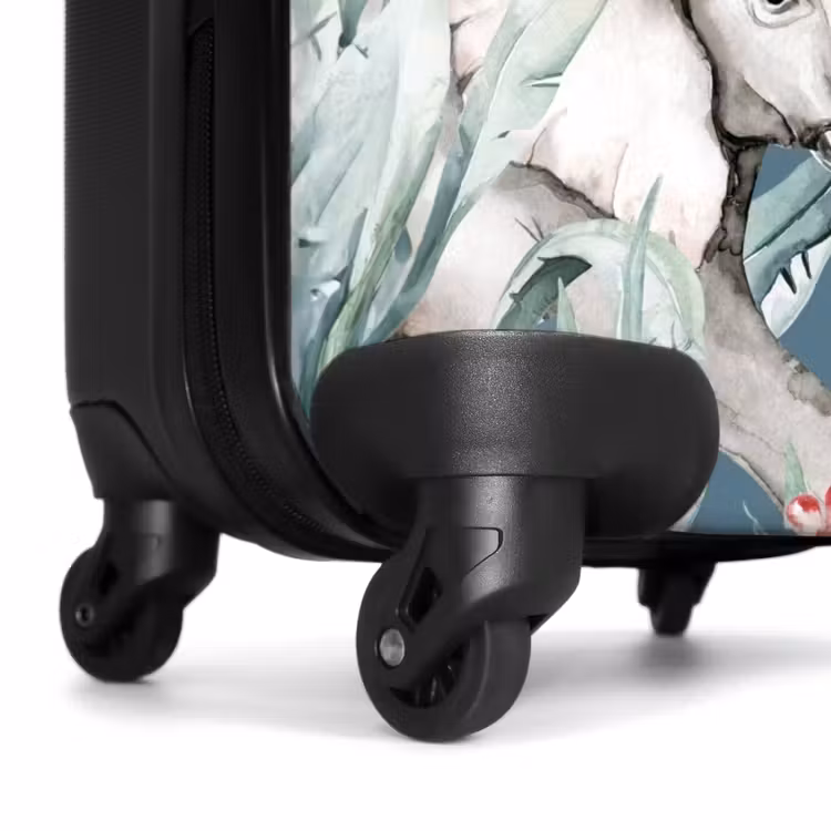 Jungle Dierenfeest NBS - Handbagage koffer - Unisex middel -wiel
