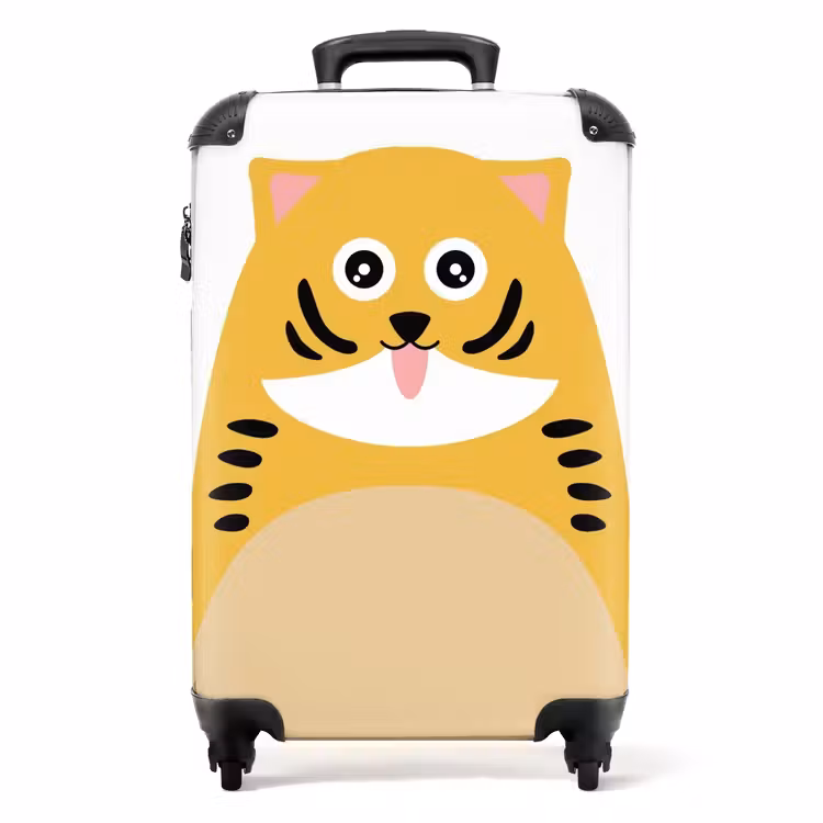 Kaatje kat NBS - Handbagage koffer - Unisex middel -productfoto_recht