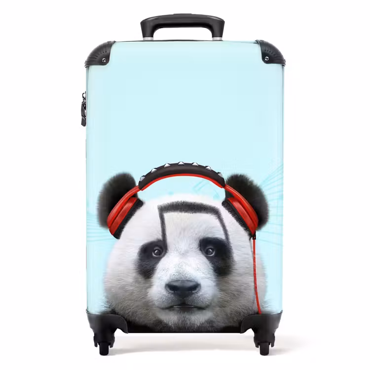 Kees de Panda NBS - Handbagage koffer - Unisex middel -productfoto_recht