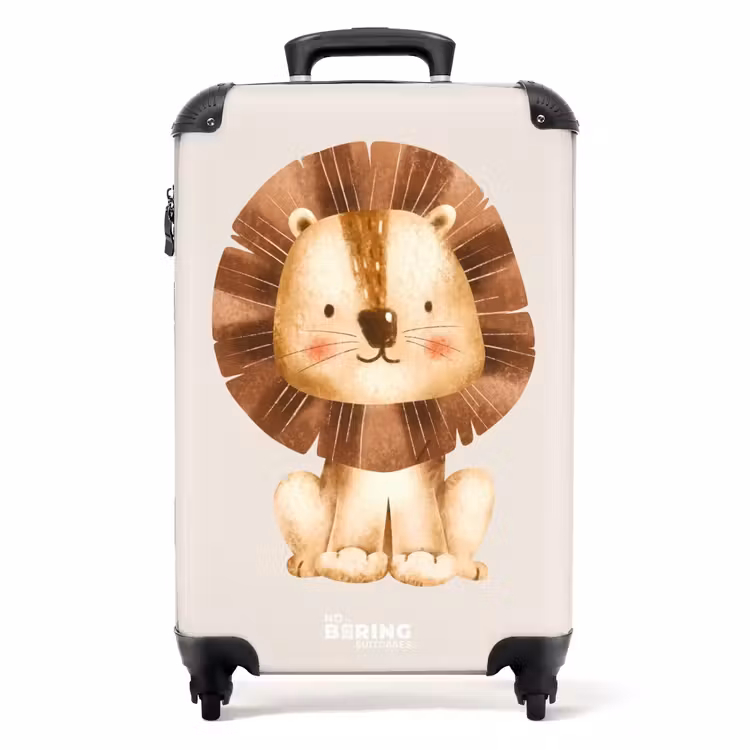 Lamar Leeuw NBS - Handbagage koffer - Unisex middel -productfoto_recht