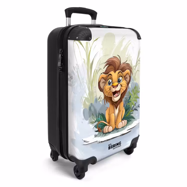 Lenny leeuwtje NBS - Handbagage koffer - Unisex middel -productfoto_3d