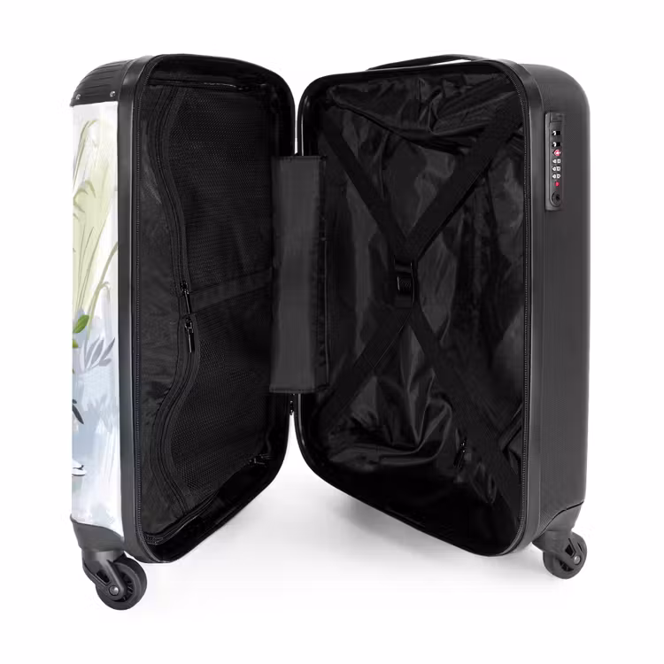Lenny leeuwtje NBS - Handbagage koffer - Unisex middel -binnenkant