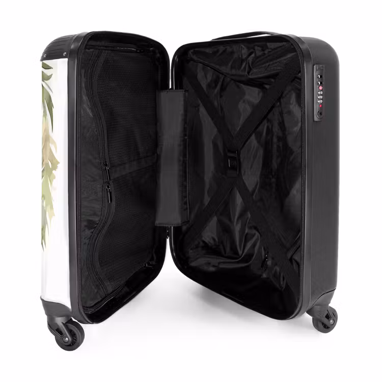 Levi luipaard NBS - Handbagage koffer - Unisex middel -binnenkant
